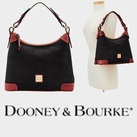 Dooney & Bourke Handbags - Dooney & Bourke Suede Hobo Handbag Limited Edition